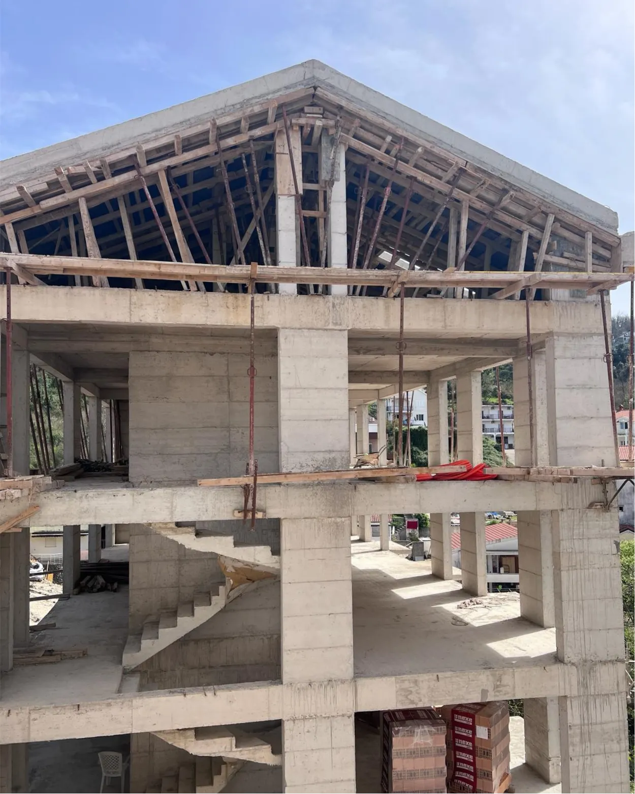 Podno grejanje Ekoss - Dve zgrade Herceg Novi 1200m2