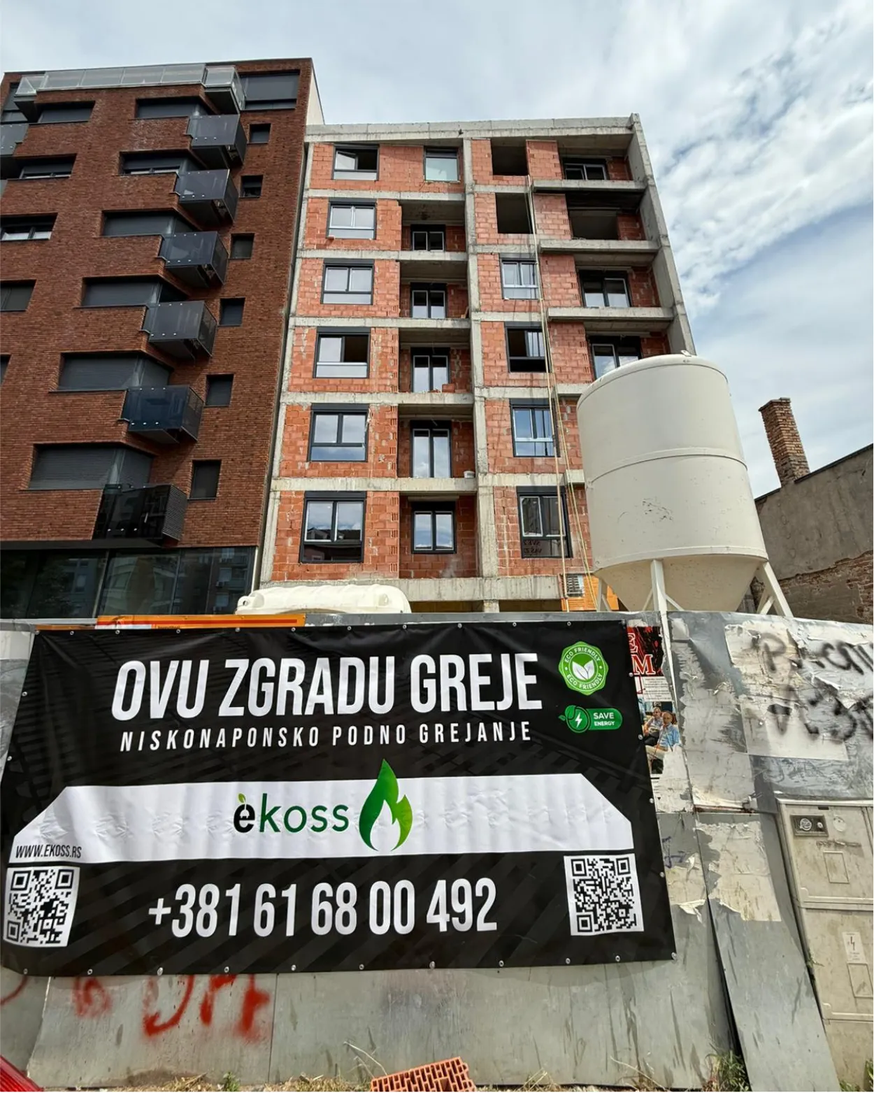 Podno grejanje Ekoss - Voždovac Beograd 2000m2